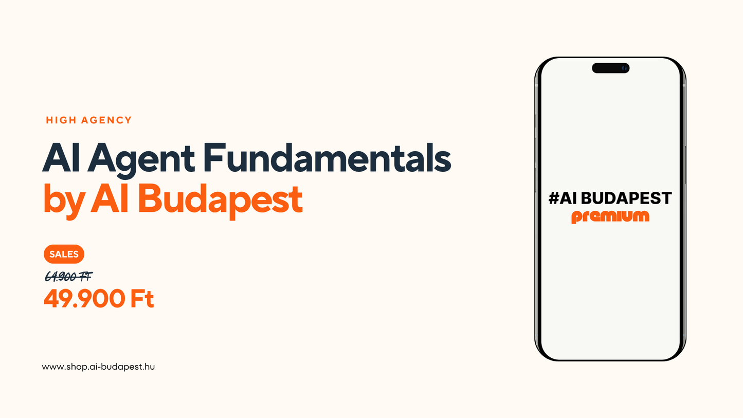 AI Agent fundamentals | WORKSHOP Június 19